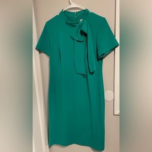Rich green dress